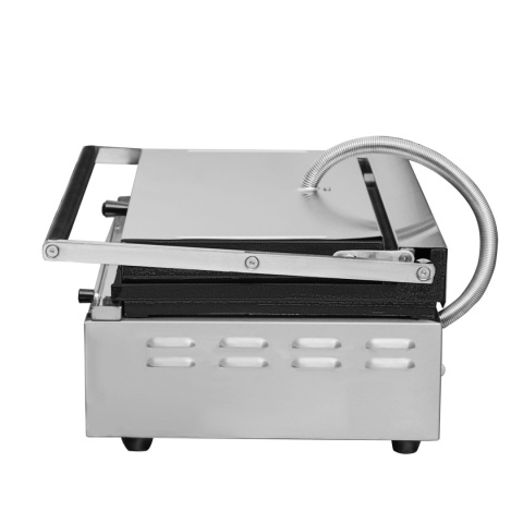 GRILL ELEKTRYCZNY PANINI SZEROKI 2 PŁYTY RYFLOWANE RESTO QUALITY RN102 -6