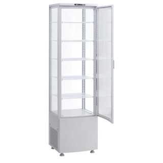 WITRYNA CHŁODNICZA CUKIERNICZA LED 235L 515x485x1690 mm RESTO QUALITY RTC237WE