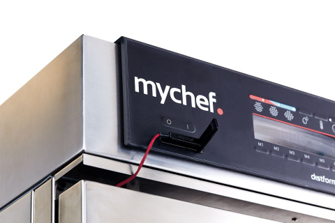 iCook MAX 202G PIEC KONWEKCYJNO-PAROWY GAZOWY 20xGN 2/1 Z WÓZKIEM I SYSTEMEM MYJĄCYM 40 kW MYCHEF-3