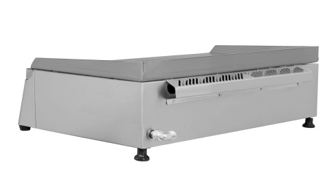 RQG30972 PŁYTA GRILLOWA GAZOWA GŁADKA 6,4kW RESTO QUALITY TYŁ