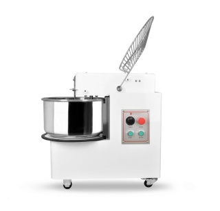 Miesiarka spiralna 20L do ciasta Resto Quality RQT20 2V, 230V, 1,1kW – podnoszony hak i wyjmowana dzieża