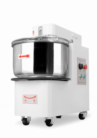 Miesiarka spiralna do ciasta 50L Resto Quality RQBT50 2V, 400V – stały hak i dzieża