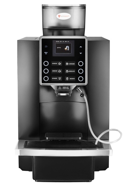 Ekspres automatyczny do kawy 19 bar 2,7 kW z ekranem dotykowym do biura i gastronomii 305×460×580 mm - RQK90