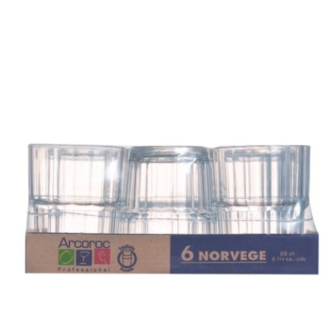 V7535 SZKLANKA NISKA NORVEGE 250ml ARCOROC -9