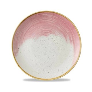 TALERZ PŁYTKI 260 mm STONECAST ACCENTS PETAL PINK RÓŻOWY CHURCHILL