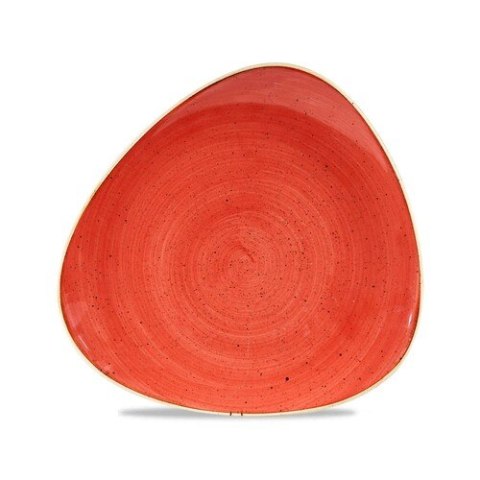Talerz trójkątny Stonecast Berry Red 265 mm