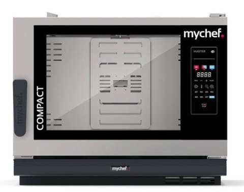 Piec konwekcyjno-parowy elektryczny | automatyczny system myjący | 6xGN1/1 | 7,3 kW | 400 V | Mychef Cook MASTER Compact 061TE T