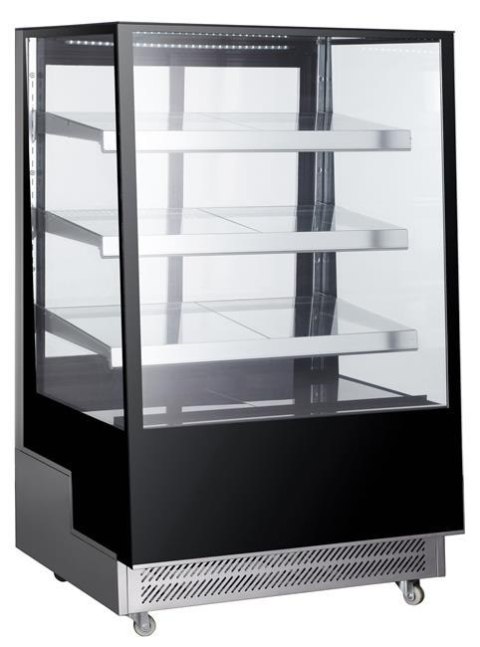 233443 WITRYNA CHŁODNICZA 500 L 3-PÓŁKOWA 490W, 900x833x1460 mm ARKTIC