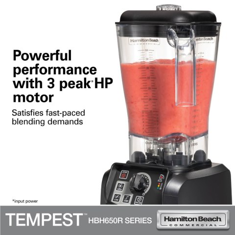 BLENDER BARMAŃSKI 1,8 L Tempest® 1200W HBH650R-CE HAMILTON BEACH COMMERCIAL