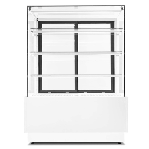 DOLCE VISIONE 900 W1 BIANCO BIAŁE WNĘTRZE WITRYNA CUKIERNICZA CHŁODNICZA DOLCE VISIONE BIANCO 900x670x1300 mm -4