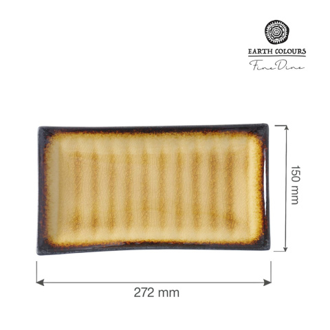 781814 półmisek Topaz żółty 272x150 mm z kamionki Fine Dine -4