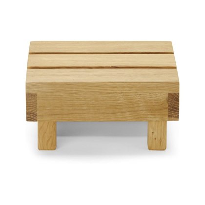 Pojemnik dębowy Madeira dębowy naturalny 200x200x100 mm Fine Dine 664490