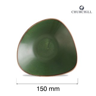 Miska trójkątny Stonecast Sorrel Green, 150mm