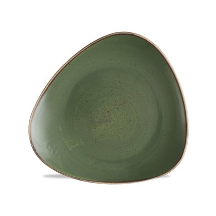 Talerz trójkątny Stonecast Sorrel Green 230 mm