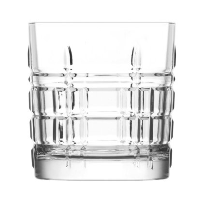 Szklanka do whisky Glasgow 325 ml – szkło LAV, przezroczysta z wzorem