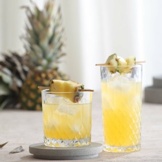 Szklanka niska Archie 370 ml – LAV, szkło do whisky, napojów i deserów