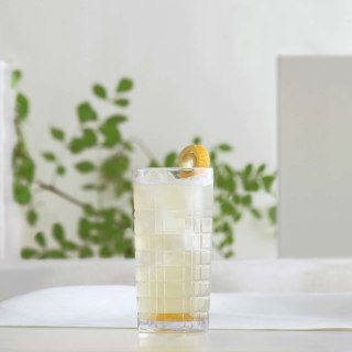 Szklanka wysoka Glasgow 356 ml – szkło LAV, przezroczysta, do drinków i napojów