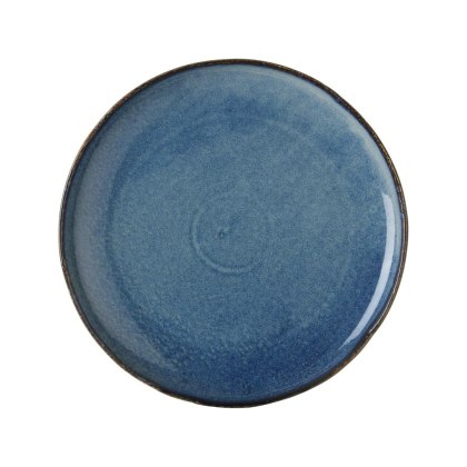 Talerz płytki bez rantu Eminence 270 mm – porcelana niebieska Fine Dine