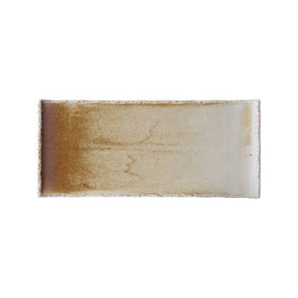 Talerz prostokątny Constancy 340x150 mm brązowy – Fine Dine Earth Colours