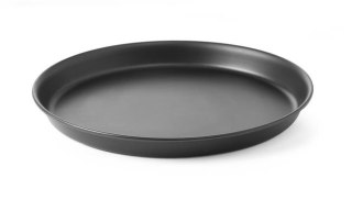 Blacha do pizzy 240 mm okrągła, ze stali węglowej, HENDI