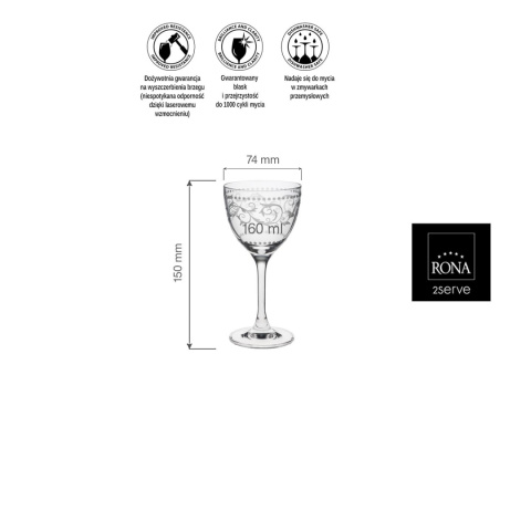 Elegancki kieliszek vintage z kolekcji Classic Cocktails Elegancki kieliszek vintage z kolekcji Classic Cocktails