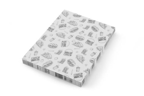 Papier pergaminowy, HENDI, 500 szt., 200x250mm Papier pergaminowy, HENDI, 500 szt., 200x250mm