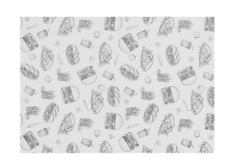 Papier pergaminowy, HENDI, 500 szt., 250x350mm