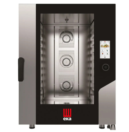 Piec piekarniczo-cukierniczy 10x600x400 mm z naparowaniem i myciem Millennial Touch Screen Bakery 17000 W – Tecnoeka MKF1064TS