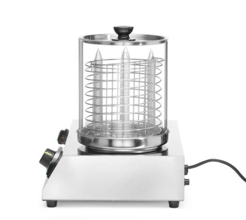 Podgrzewacz do parówek i bułek Hendi 550W – ze szklanym pojemnikiem i koszem na parówki do 24 cm Podgrzewacz do parówek i bułek Hendi 550W – ze szklanym pojemnikiem i koszem na parówki do 24 cm