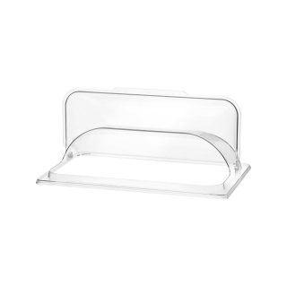 Pokrywa roll-top z poliwęglanu GN 1/1 Fine Dine – 535x330x135 mm przezroczysta