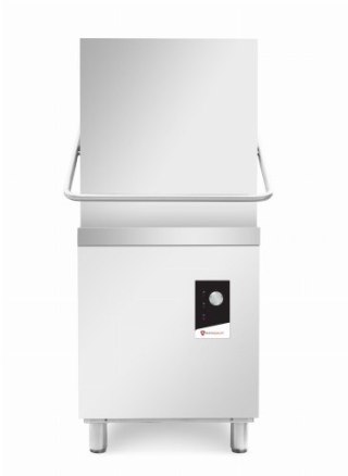 Zmywarka kapturowa RQX1000 B DD | 500x500 | sterowanie elektromechaniczne | pompa spustowa | 675x675x1440 mm | 11,1 kW (RQ1000 B