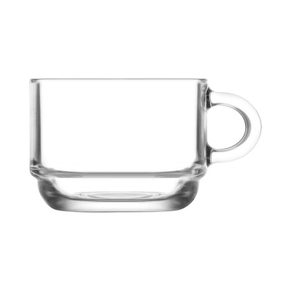 Filiżanka do espresso Cambridge 91 ml – szkło LAV, przezroczysta, minimalistyczna