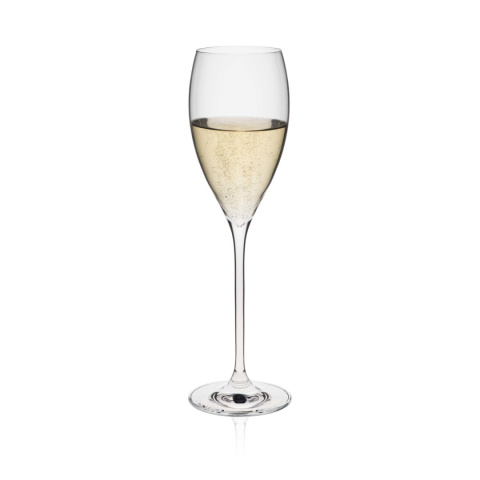 Kieliszek Le Vin podczas degustacji szampana Kieliszek Le Vin podczas degustacji szampana