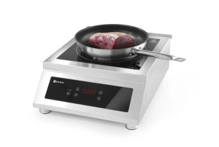 Kuchenka indukcyjna Profi Line 5000 D profesjonalna – HENDI 5000W, 400V