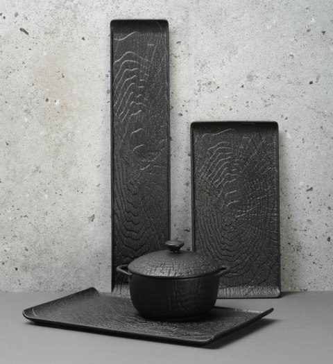 Miska gniazdko 130 mm – Crust Fine Dine czarna porcelana matowa