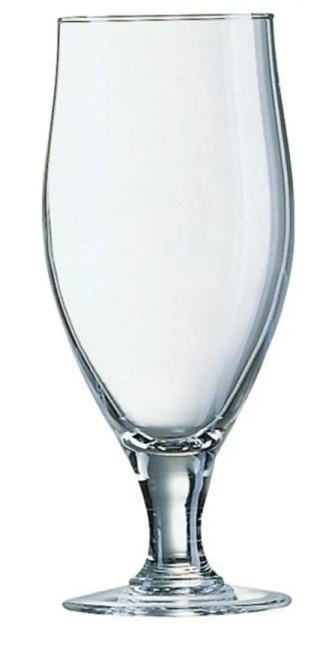 Pokal do piwa Cervoise 500 ml – zestaw 6 sztuk Arcoroc, szkło transparentne
