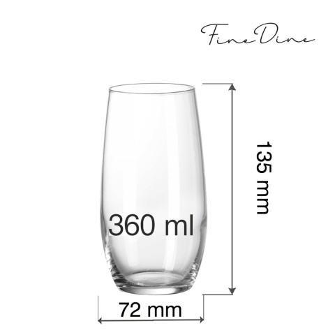 Szklanka Fine Dine Cantare 360 ml do napojów Szklanka Fine Dine Cantare 360 ml do napojów