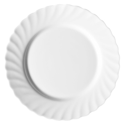 Talerz płytki 245 mm – Arcoroc Trianon Opal biały