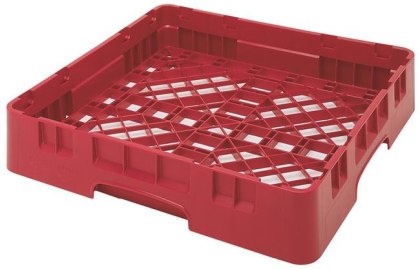 Kosz uniwersalny Camrack 500x500 mm czerwony do zmywarek i transportu - Cambro