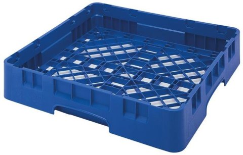 Kosz Cambro Camrack niebieski 500x500 mm widok z boku