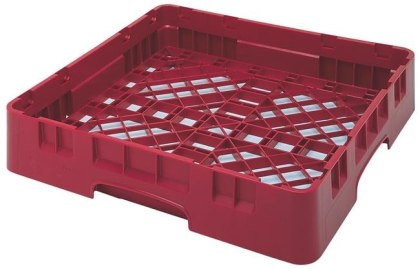 Kosz uniwersalny Camrack 500x500 mm żurawinowy do zmywarek i transportu - Cambro