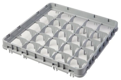 Nadstawka Cambro Full Drop 25 przegródek szara 500×500 mm