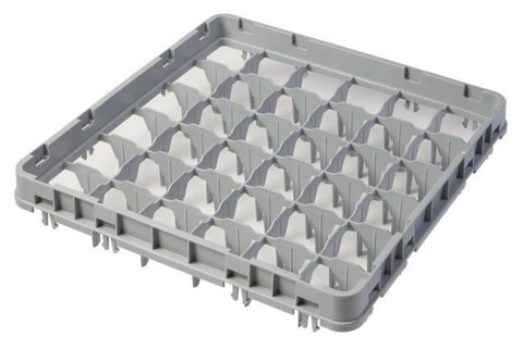 Nadstawka Cambro Full Drop 36 przegródek szara 500×500 mm
