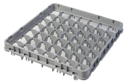 Nadstawka do koszy Cambro full drop – 49 przegródek 62x62 mm, 500x500 mm, szara