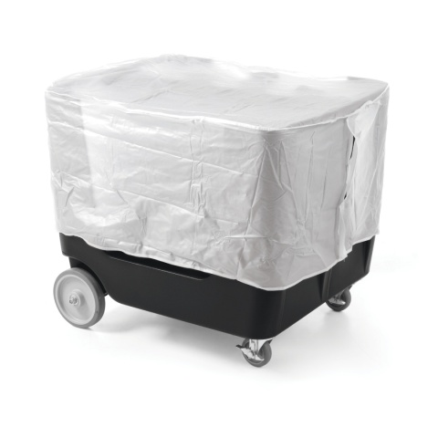 Wózek cateringowy Amerbox na talerze z pokrowcem