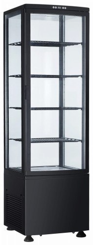 Witryna chłodnicza RTC235BS | cukiernicza | LED | | 235l | czarna