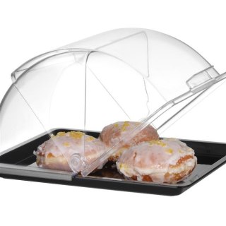 Witrynka roll-top Hendi GN 1/2 czarna, 325x265 mm – prostokątna