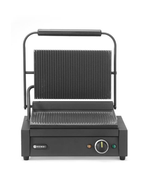 Grill Hendi ryflowany z otwartą pokrywą 263617