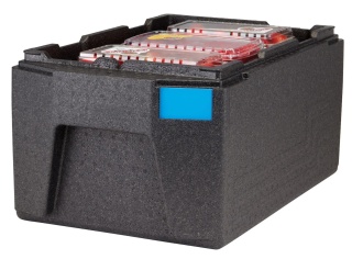 Pojemnik termoizolacyjny 46L Cam GoBox GN 1/1 Cambro czarny, ładowany od góry 680×400×321 mm