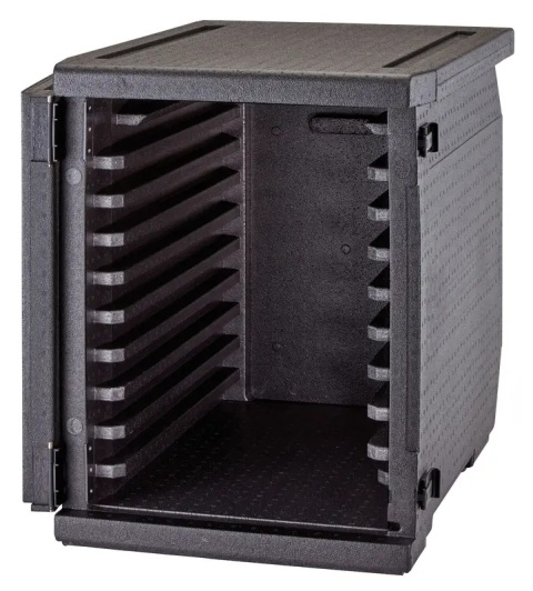 Pojemnik termoizolacyjny Cam GoBox Cambro 126 L z 9 prowadnicami – widok ogólny